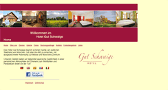 Desktop Screenshot of hotel-gutschwaige.de
